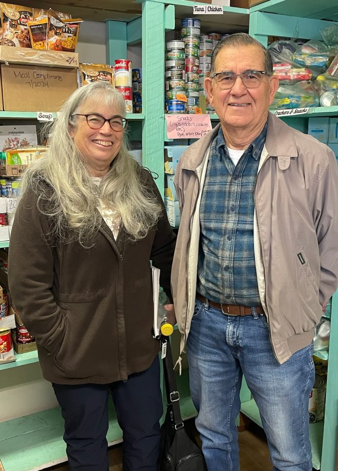 Teri Warden (left) and Jerry Williams are the newest members of the Eastern Plumas Community Assistance Network. Photo courtesy Eastern Plumas Community Assistance Network