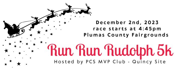 An upcoming 5K and fun run supports Plumas Charter School's after-school program. Image courtesy Plumas Charter School
