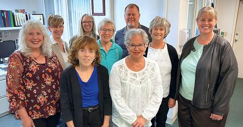 The Eastern Plumas Health Care Foundation board of directors gathers with fresh perspectives on supporting the hospital. Photo courtesy Eastern Plumas Health Care