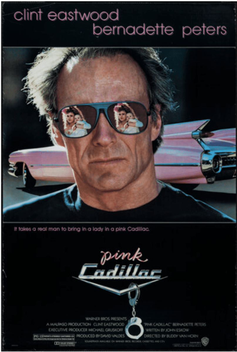 Pink Cadillac movie poster